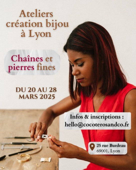 Atelier créatif - Créez votre collier ou votre bracelet élégant en chaînes & perles