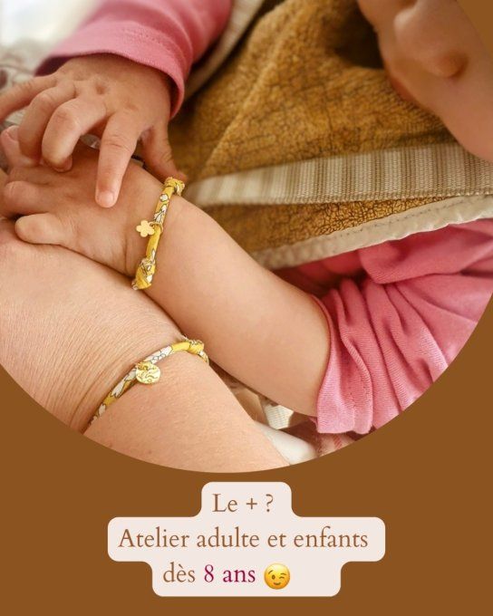 Atelier créatif – réalisez un Duo de Bracelets Cordon Liberty