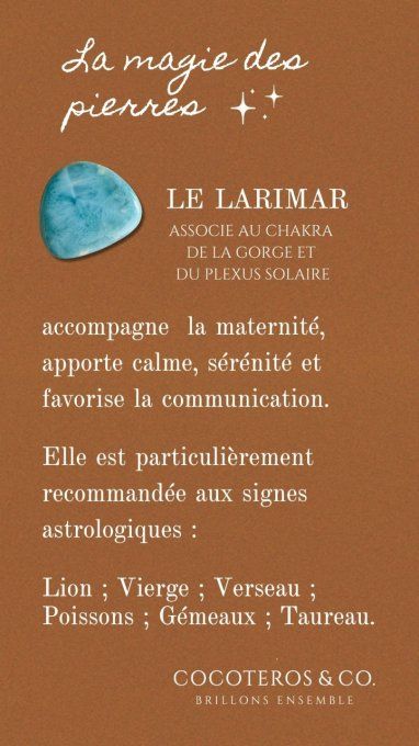 Bague Calliope Or Larimar