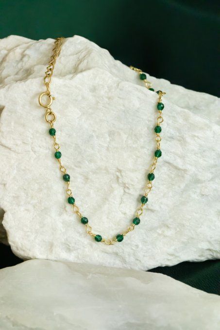 Bracelet Eos - Onyx vert