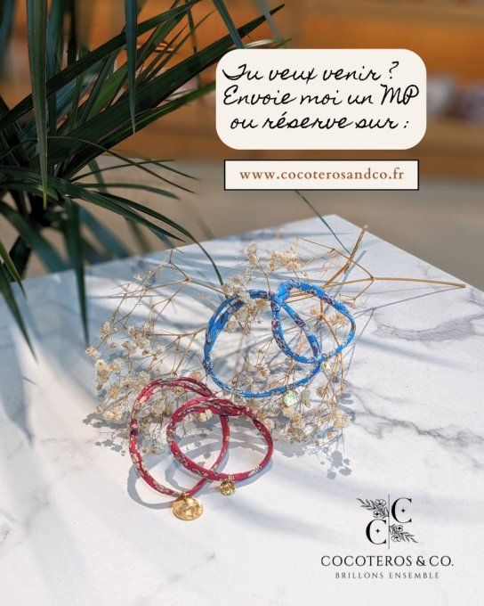 Atelier créatif – réalisez un Duo de Bracelets Cordon Liberty