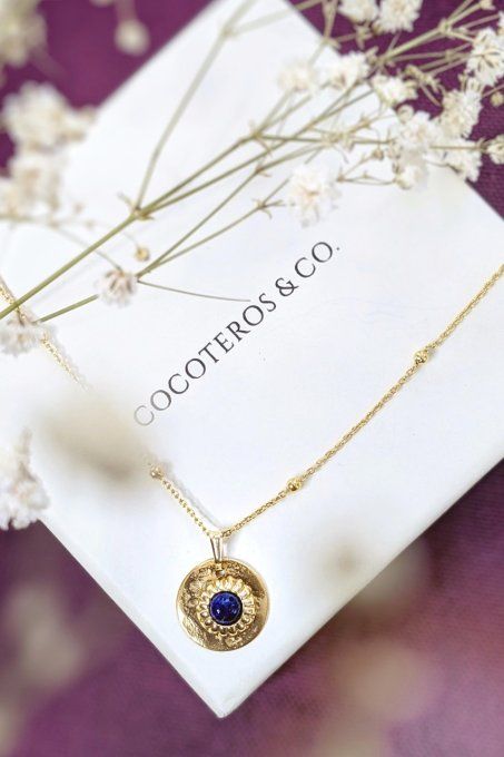 Collier Rhéa Lapis Lazuli