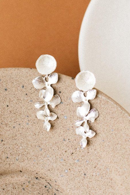 Boucles d'oreilles Danae - Or ou Argent